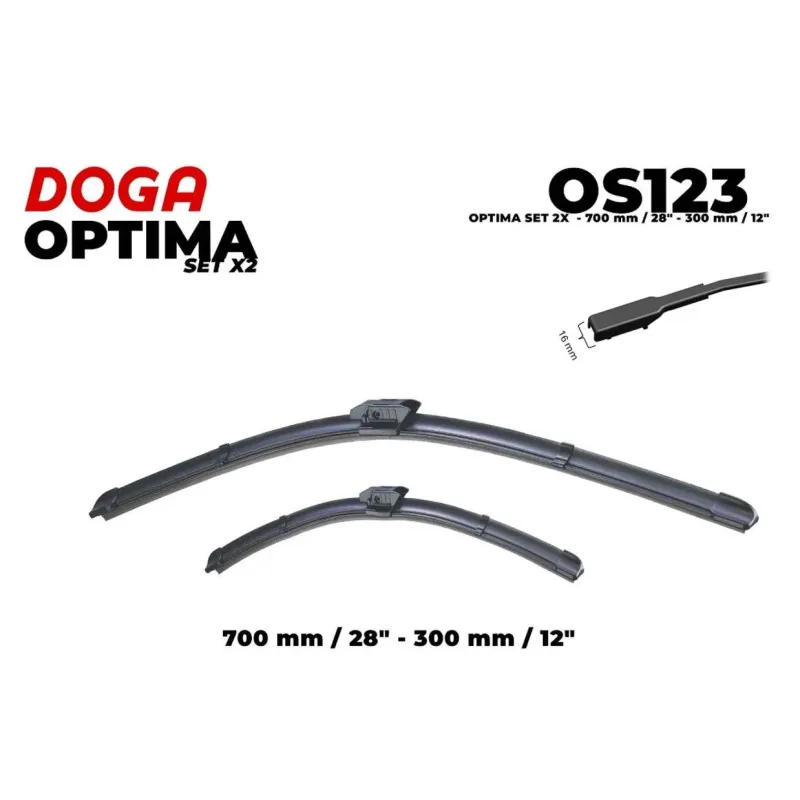 DOGA OS123 Limpiaparabrisas