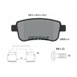 TEXTAR 2482001 Juego de pastillas de freno