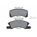 TEXTAR 2422901 Juego de pastillas de freno