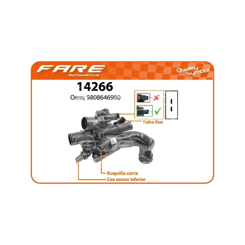FARE SA 14266 Termostato, refrigerante