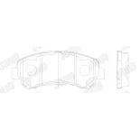 JURID 573379J Juego de pastillas de freno