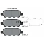 TEXTAR 2387101 Juego de pastillas de freno