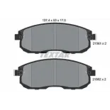 TEXTAR 2156201 Juego de pastillas de freno