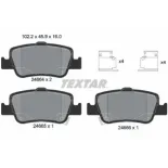 TEXTAR 2466401 Juego de pastillas de freno