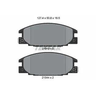 TEXTAR 2154302 Juego de pastillas de freno