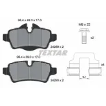 TEXTAR 2428901 Juego de pastillas de freno