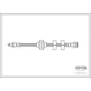 CORTECO 19027929 Tubo flexible de frenos