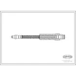 CORTECO 19018166 Tubo flexible de frenos