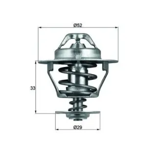 MAHLE TX 77 88D Termostato, refrigerante