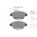 TEXTAR 2397903 Juego de pastillas de freno