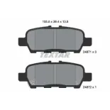 TEXTAR 2487101 Juego de pastillas de freno