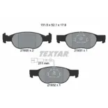 TEXTAR 2193002 Juego de pastillas de freno