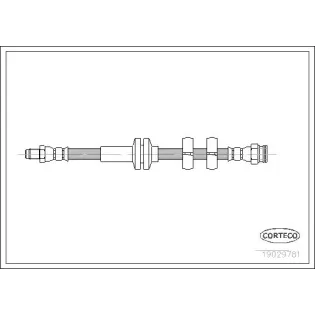 CORTECO 19029781 Tubo flexible de frenos