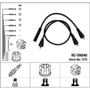 NGK 7379 Juego de cables de encendido