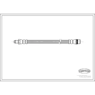 CORTECO 19032099 Tubo flexible de frenos