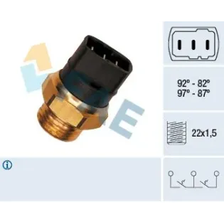 FAE 38150 Interruptor de temperatura, ventilador del radiador