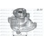 DOLZ A218 Bomba de agua, refrigeración del motor