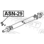 FEBEST ASN-29 Articulación, árbol longitudinal