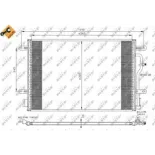 NRF 35404 Condensador, aire acondicionado