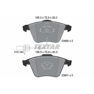 TEXTAR 2395001 Juego de pastillas de freno