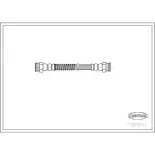 CORTECO 19019111 Tubo flexible de frenos