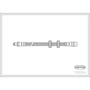 CORTECO 19025850 Tubo flexible de frenos
