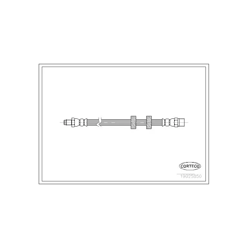 CORTECO 19025850 Tubo flexible de frenos