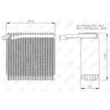 NRF 36027 Evaporador, aire acondicionado