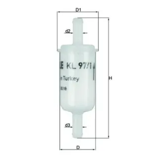 MAHLE KL 97/1 Filtro combustible