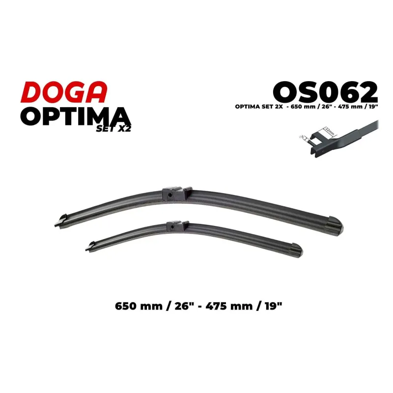 DOGA OS062 Limpiaparabrisas