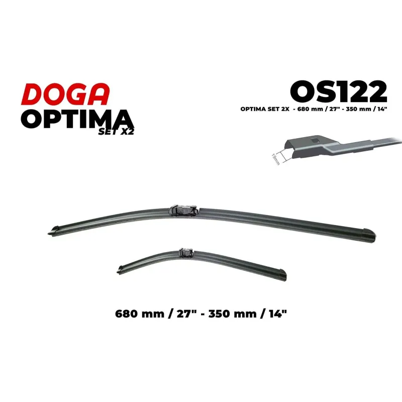 DOGA OS122 Limpiaparabrisas