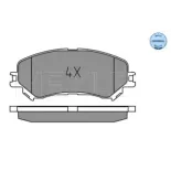 MEYLE 025 223 4719 Juego de pastillas de freno