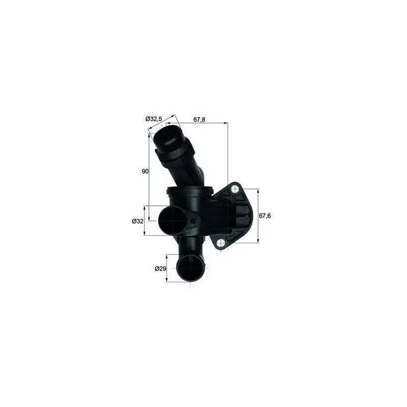 MAHLE TI 7 87 Termostato, refrigerante