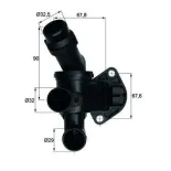MAHLE TI 7 87 Termostato, refrigerante