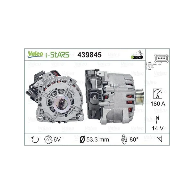 VALEO 439845 Alternador arrancador