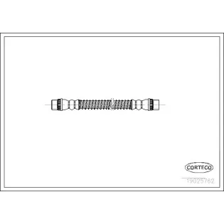 CORTECO 19025762 Tubo flexible de frenos