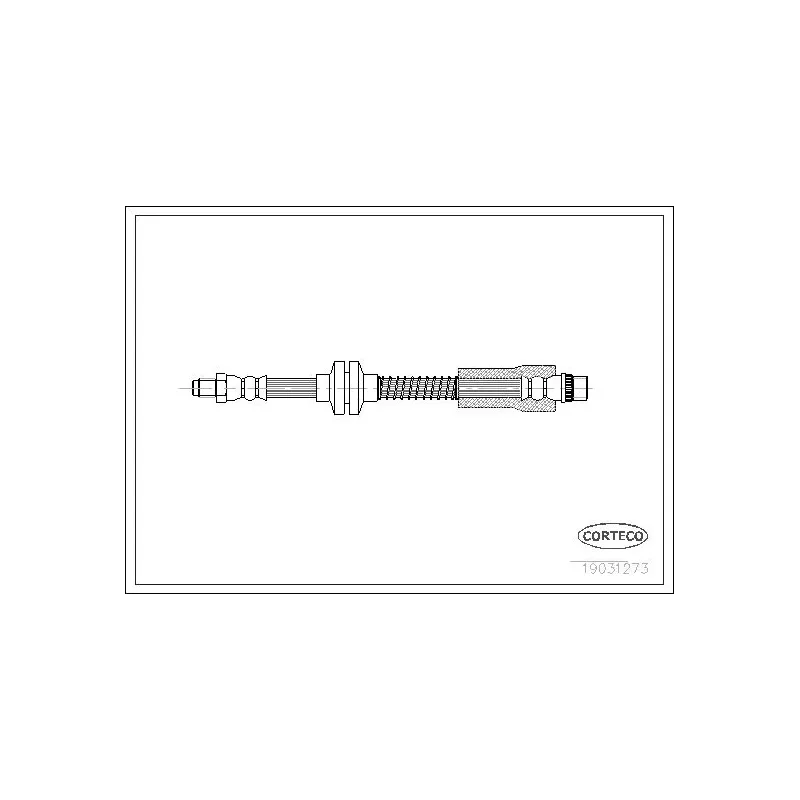 CORTECO 19031273 Tubo flexible de frenos
