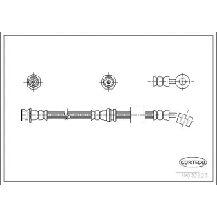 CORTECO 19032223 Tubo flexible de frenos
