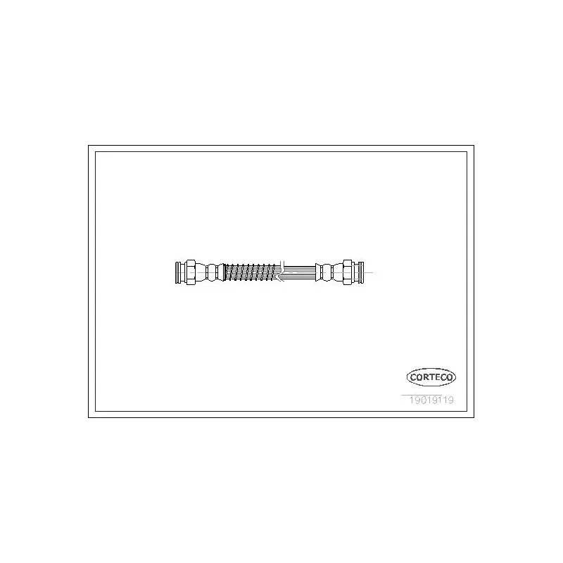 CORTECO 19019119 Tubo flexible de frenos