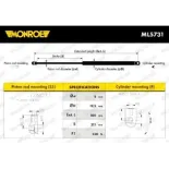 MONROE ML5731 Muelle neumático, maletero/compartimento de carga