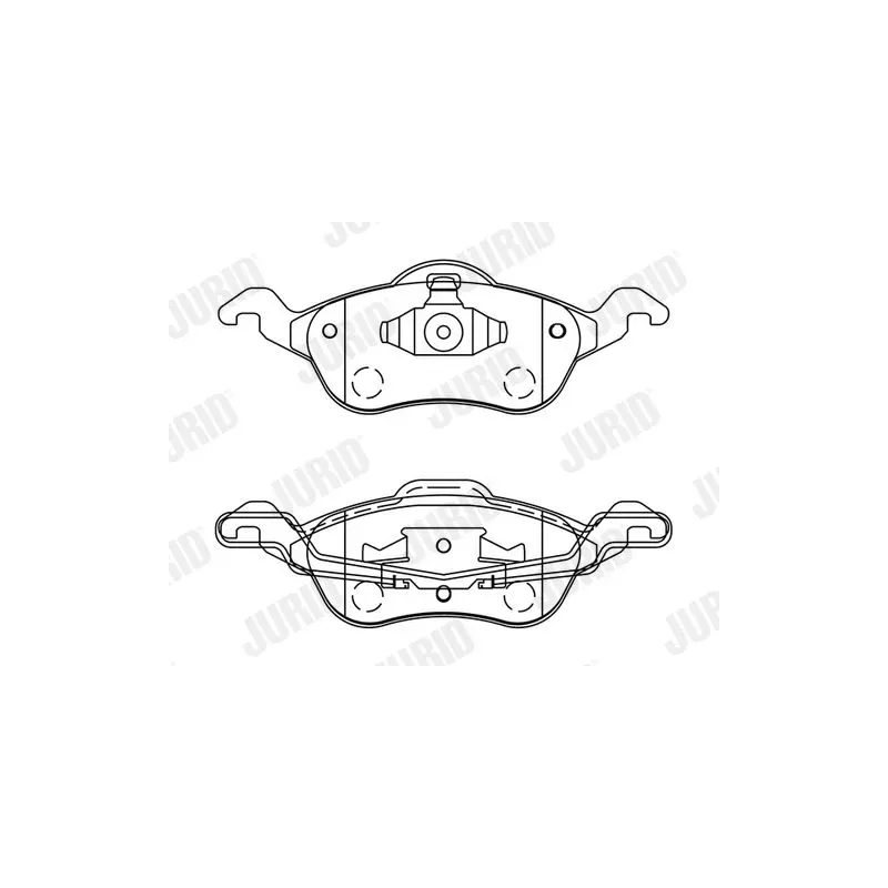 JURID 571967J Juego de pastillas de freno
