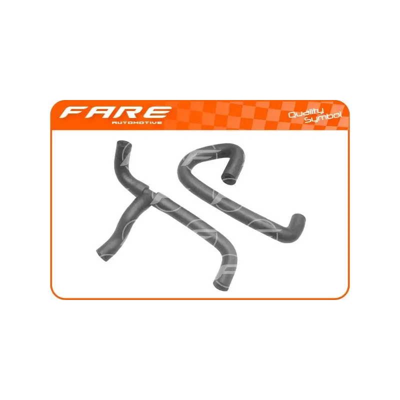 FARE SA 8966 Tubería, válvula EGR