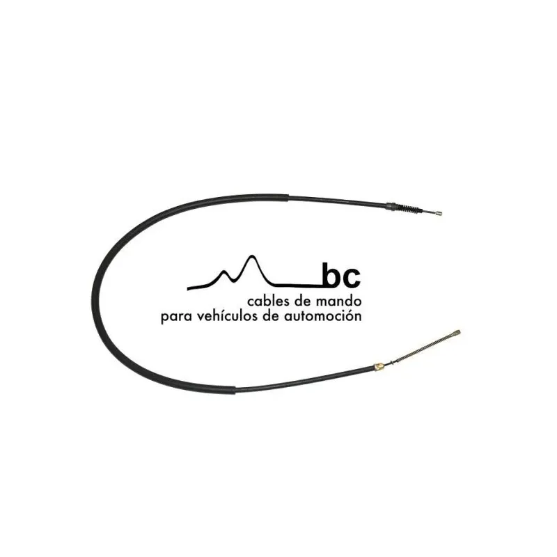 BECA CABLES 604001 Cable de accionamiento, freno de estacionamiento