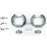 TEXTAR 84053700 Juego de zapatas de frenos