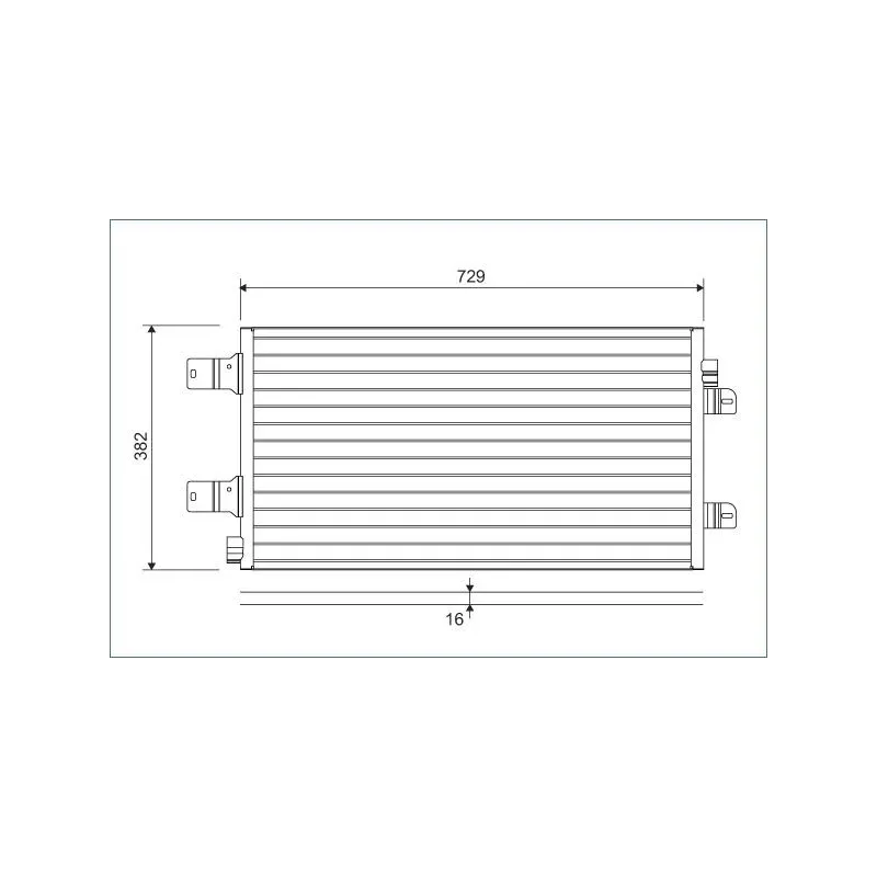 VALEO 814003 Condensador, aire acondicionado