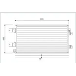 VALEO 814003 Condensador, aire acondicionado
