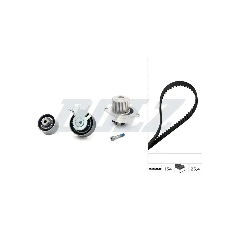 DOLZ KD042 Bomba de agua + kit correa distribución