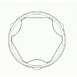 SPIDAN 36172 Juego de fuelles, árbol de transmisión