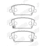 JURID 572579J Juego de pastillas de freno