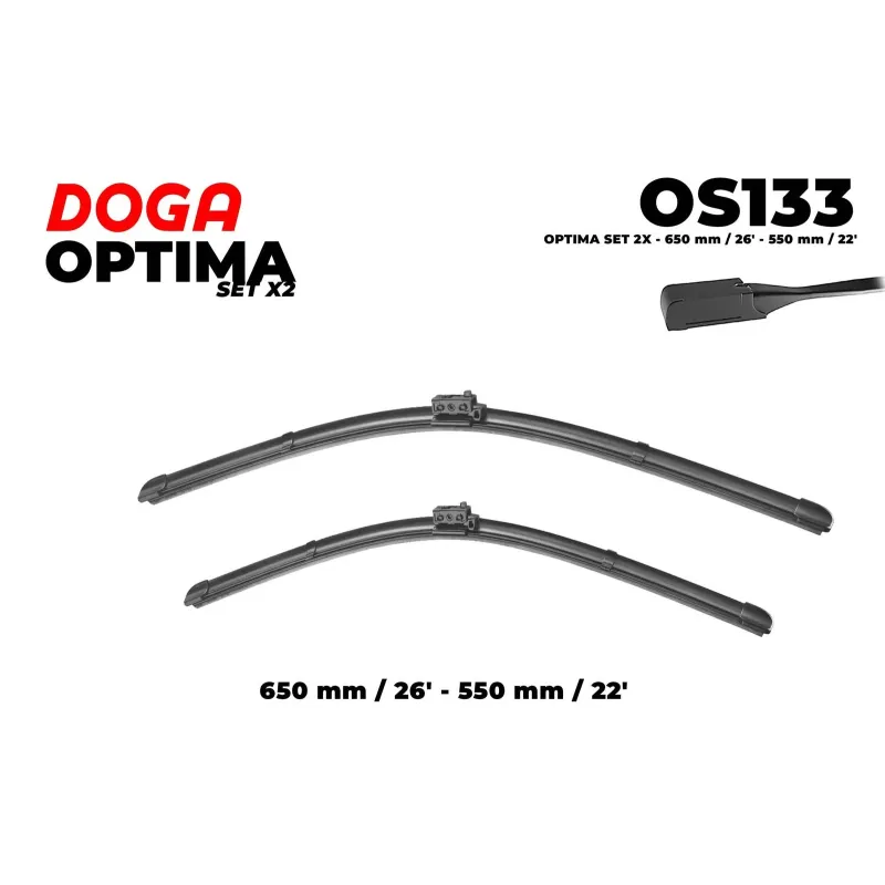 DOGA OS133 Limpiaparabrisas